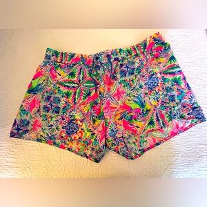 Lily nylon athletic shorts